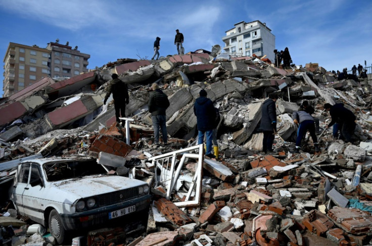 Families used their bare hands to find their loved ones, dead or alive in Kahramanmaras where the quake's epicentre was