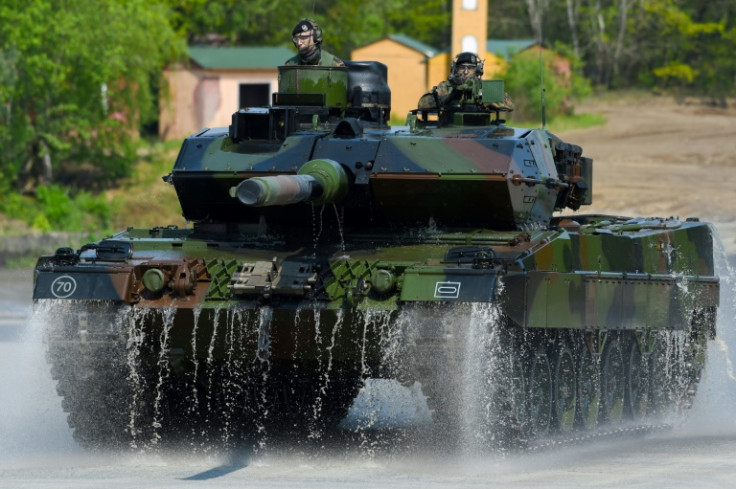 Last month Germany approved the delivery of Leopard 2 tanks to Ukraine