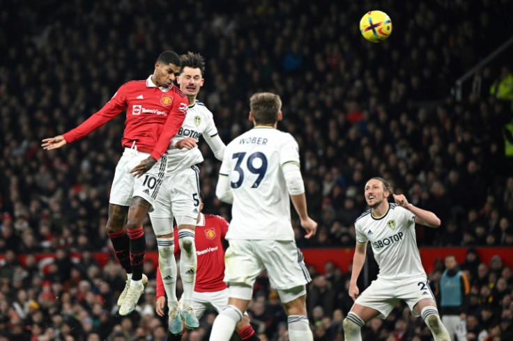 Marcus Rashford (left) got Manchester United back in the game