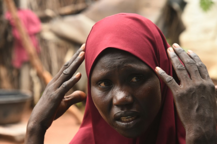 Hafsatu Usman, a mother of seven, who lost three of her children while fleeing an army attack on her village