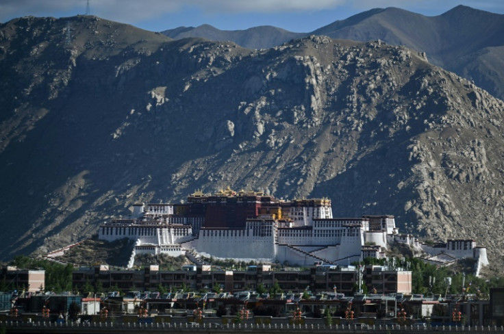 Potala Palace in Lhasa, Tibet is seen in June 2021