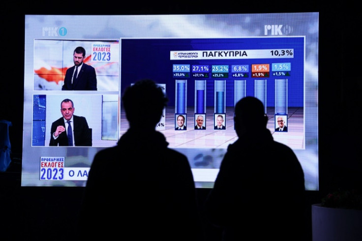 Cypriots in the divided island's south vote again Sunday