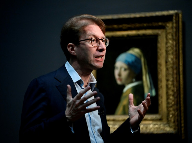 Classics such as 'Girl with a Pearl Earring' are among the 28 masterpieces on display