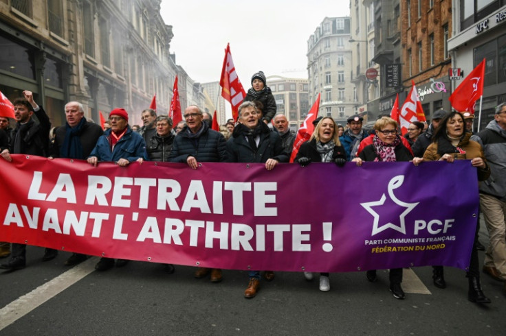 Protests also took place in other French cities including Lille