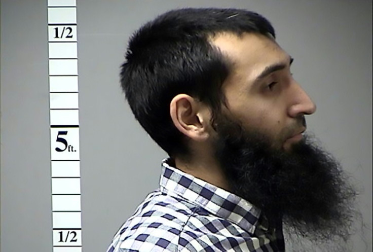 Sayfullo Saipov, seen in this 2017 police handout photo, has been convicted of murder and terrorism for driving a truck down a busy New York bike path, killing eight people