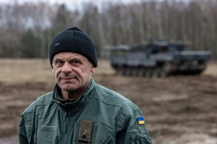 Ukrainian Major Vadym Khodak says the Leopard tanks "will save a lot of lives and bring us closer to victory"