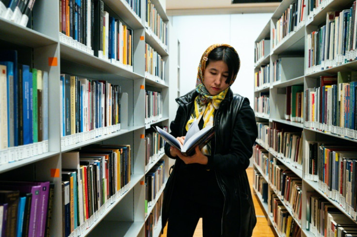 Young Afghan feminist Fatima Haidari, whose virtual tours of her homeland raise money for women's education there