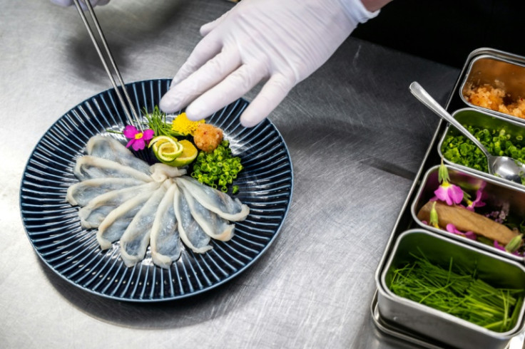 Yoshimasa Kanno, operator of the Minatoya hotel, hopes pufferfish will help attract tourists back to Fukushima