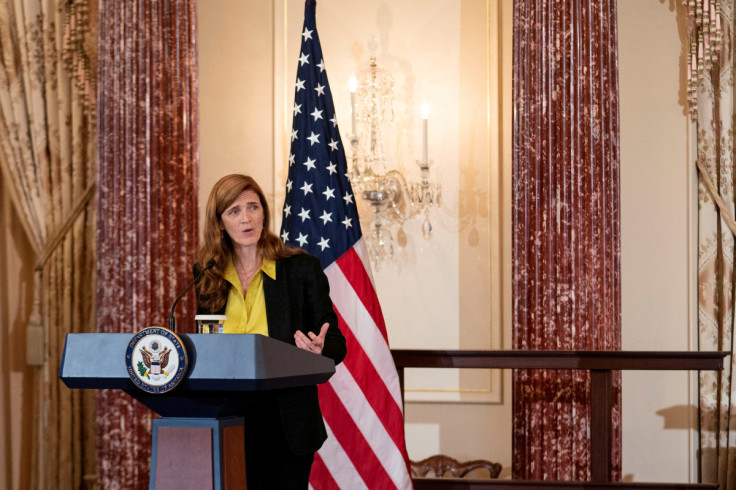 Secretary of State Antony Blinken speaks on women's economic security in Washington