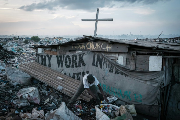 Unwearable used clothing may end up in plastic graveyards outside Nairobi, such as the Dandora landfill