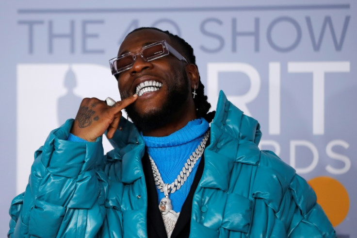 Burna Boy was on the BRIT Awards red carpet in London in 2020
