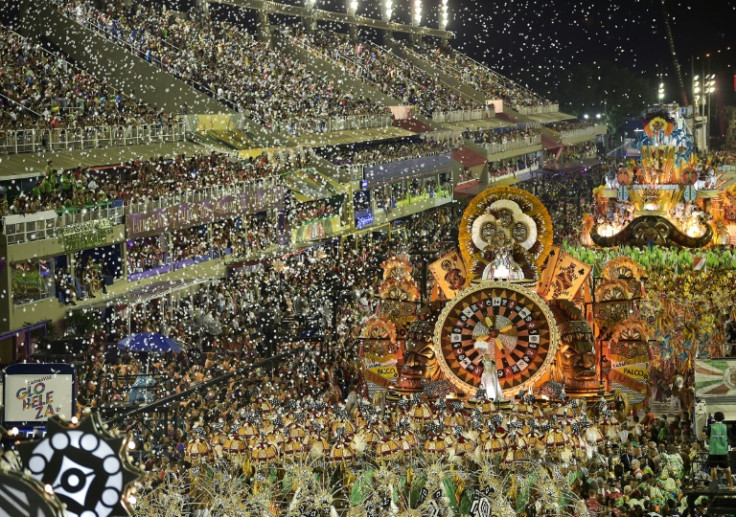 Rio's last pre-Covid carnival, in 2020