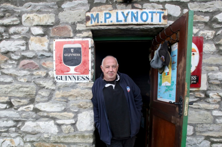 Mick Lynch, owner of the Lynotts pub on Achill island