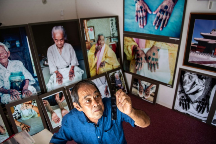 Veteran photographer Hiroaki Yamashiro is one of the best-known documenters of hajichi body art