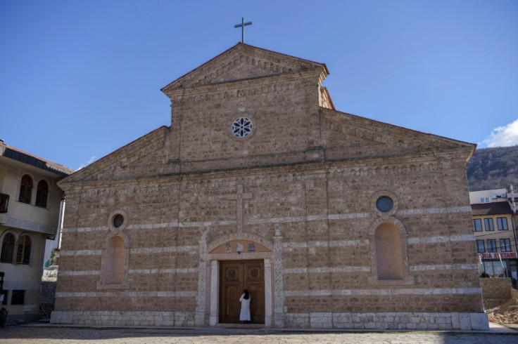 The Catholic Cathedral of Our Lady of Perpetual Succour in Prizren, Kosovo