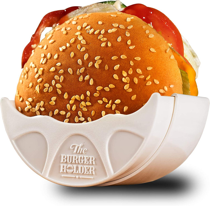 clever burger holder