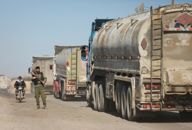Humanitarian aid from Autonomous Administration of North and East Syria to Syria's quake-hit northwest