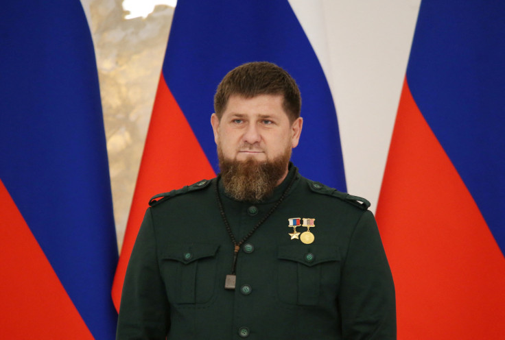 Head of the Chechen Republic Ramzan Kadyrov attends an inauguration ceremony in Grozny