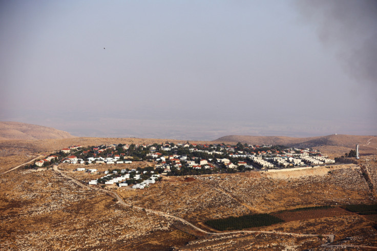 A general view shows the Jewish settlement of Kokhav Hashahar, in the Israeli-occupied West Bank