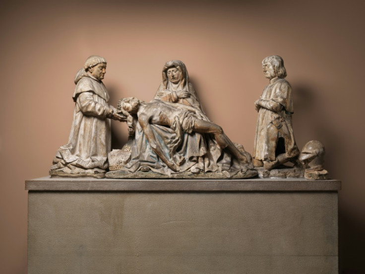 New York's Metropolitan Museum of Art will let French artisans make 3D replicas of the sculpture 'Pieta With Donors' for display in the chateau where it and another 16th-century sculpture originally resided