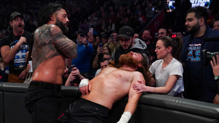 Roman Reigns, Sami Zayn, WWE