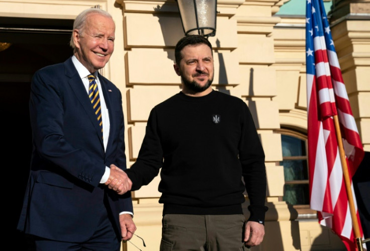 US President Joe Biden made his trip to visit President Volodymyr Zelensky in complete secrecy