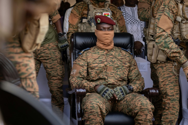 Under pressure: junta chief Captain Ibrahim Traore