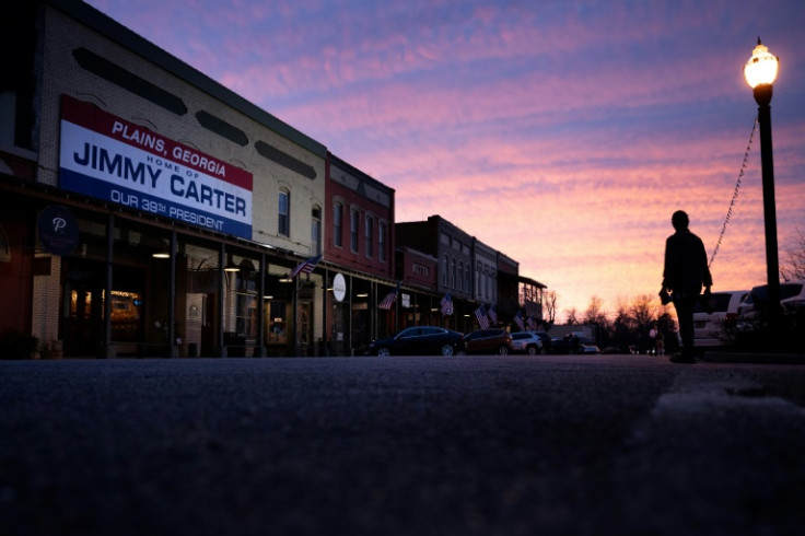 Plains, Georgia boldly welcomes visitors to the hometown of the 39th president