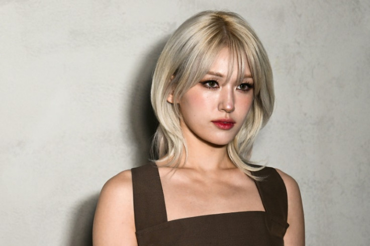K-Pop star Jeon Somi at Prada's Milan Fashion Week show