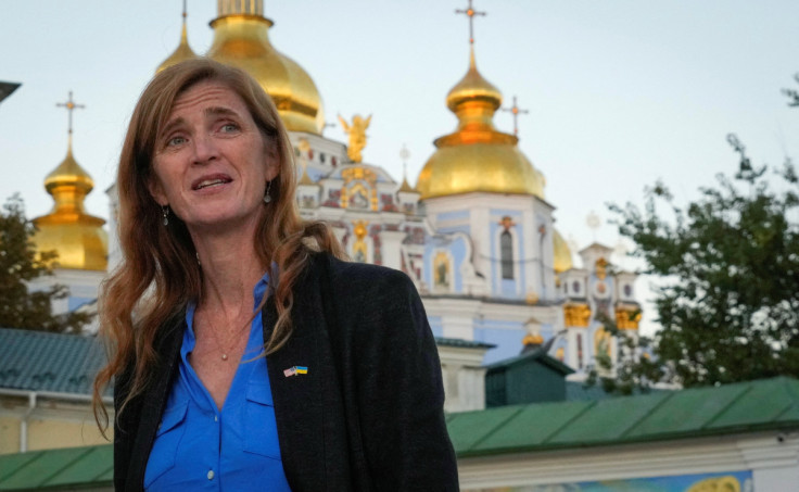 USAID Administrator Samantha Power visits Kyiv on Oct. 6, 2022