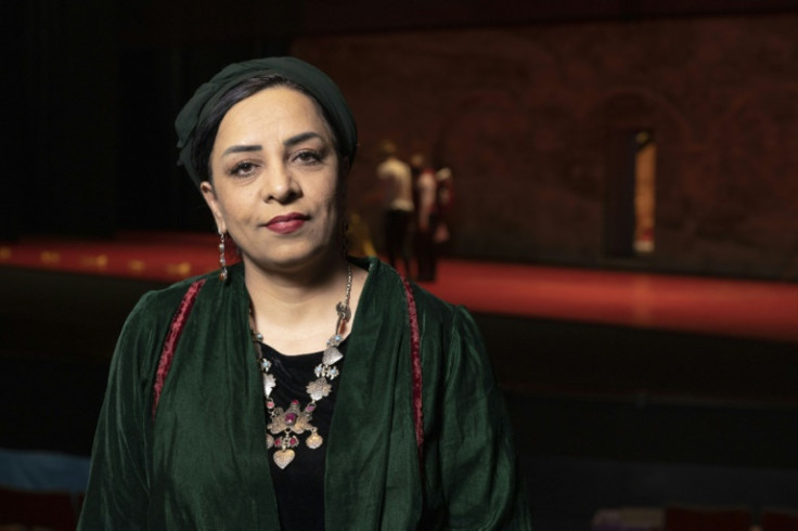 Director Roya Sadat at a dress rehearsal for "A Thousand Splendid Suns" in Seattle, Washington