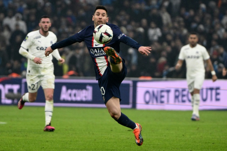 Lionel Messi scored one goal and set up the other two for Kylian Mbappe