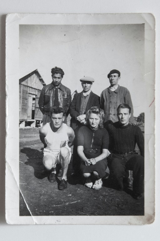 Odette Niles at the Choisel internment camp in Chateaubriant in 1941