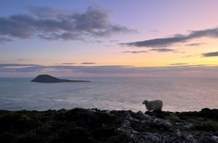 Night falls over Ynys Enlli. People on the nearby Llyn peninsula in northwest Wales have long known their skies are special