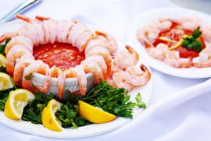 Shrimp, cocktail, food,