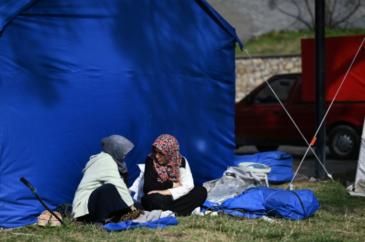 Officials say nearly two million people left homeless are now housed in tents, container homes, guesthouses or dorms
