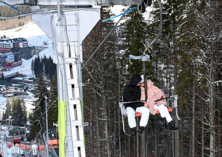 Bukovel's tourist trade has fallen 90 percent since the invasion