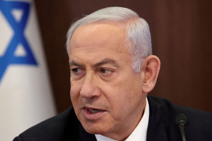 Israeli Prime Minister Benjamin Netanyahu chairs weekly cabinet meeting