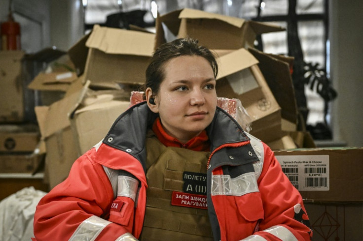 Tetyana is part of an ambulance team tasked with picking up wounded soldiers