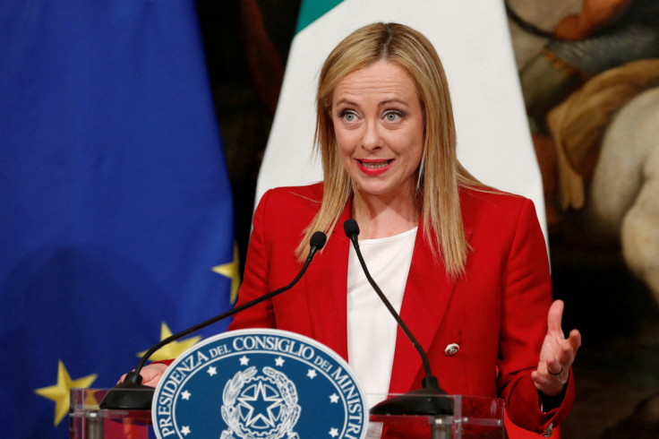 Italian PM, Giorgia Meloni, meets with Dutch PM Mark Rutte in Rome