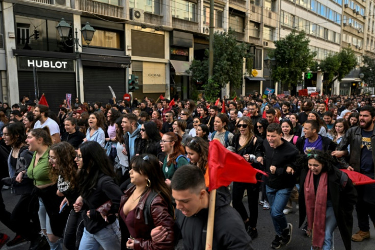 Greece has been rocked by a series of protests since last week's deadly train crash