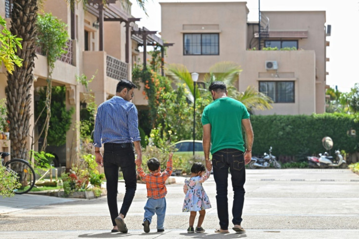 Mayank Kalra (left) and Sougata Basu (right) say their 'household is as regular, as full of love, as anybody else's'