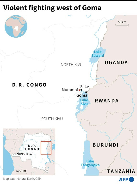 Fighting in eastern DR Congo