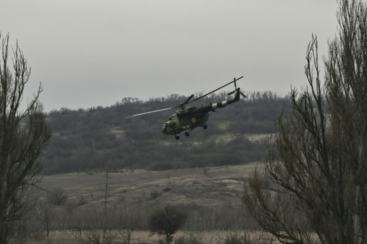 The gunships fly at very low altitude to avoid detection by Russian radars