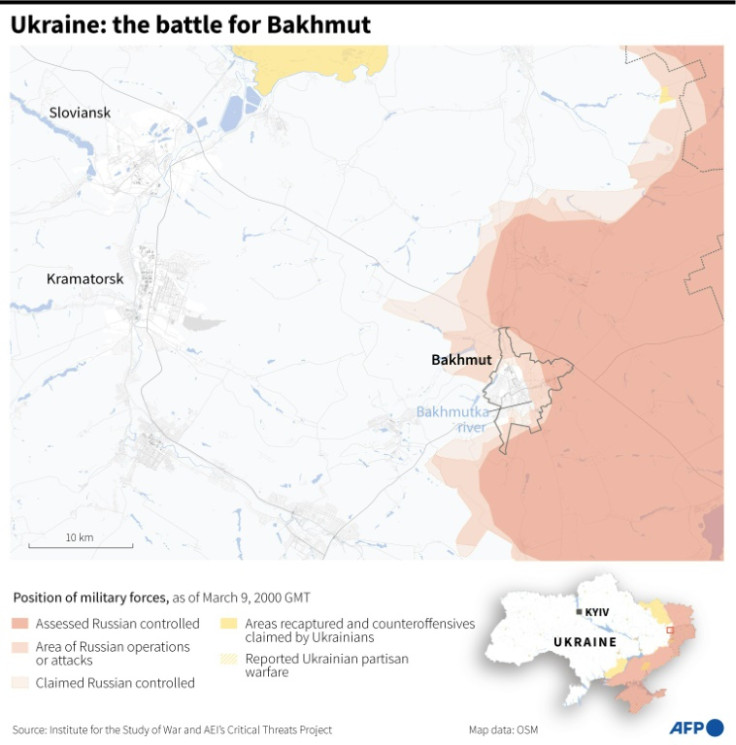 Ukraine: the battle for Bakhmut