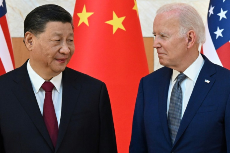 President Joe Biden is meeting with the leaders of allies Australia and Britain for talks on a submarine project destined to counter China's rising military ambitions
