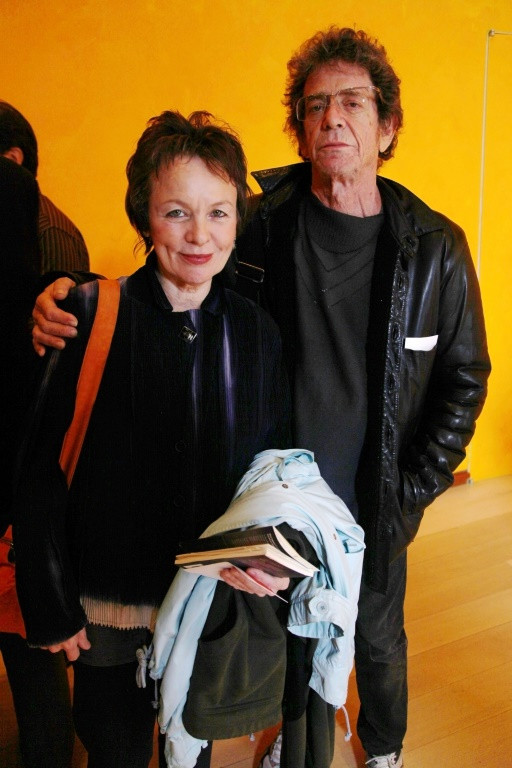 Artist Laurie Anderson (L), who was married to Lou Reed at the time of his death, was committed to finishing the tai chi book her longtime partner started