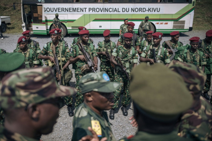 Burundian troops arrived on March 5 to join the East African Community's force in North Kivu