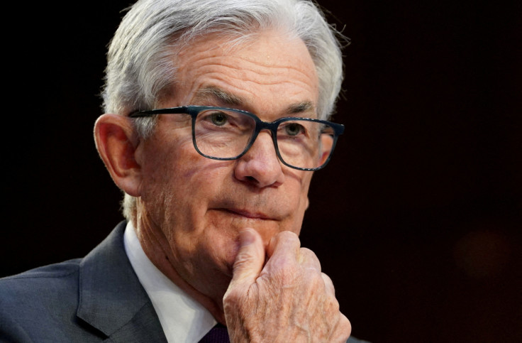 Federal Reserve Chair Jerome Powell testifies at a hearing on Capitol Hill in Washington