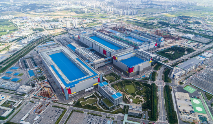 Samsung Electronics' chip production plant at Pyeongtaek